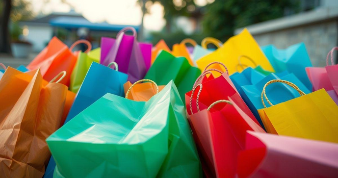 Sacolas de Papel Coloridas Transformam Seu Estilo de Embalagem e Sustentabilidade